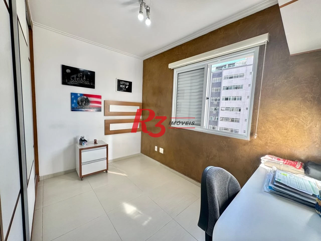 Apartamento com 3 dormitórios para alugar, 160 m² por R$ 12.000,00/mês - Gonzaga - Santos/SP