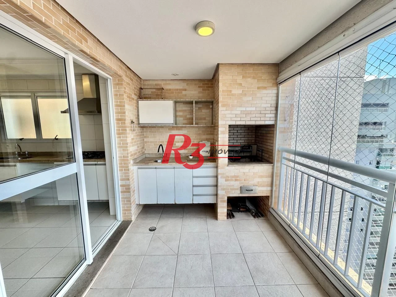 Apartamento com 3 dormitórios para alugar, 159 m² por R$ 10.000,00/mês - Gonzaga - Santos/SP