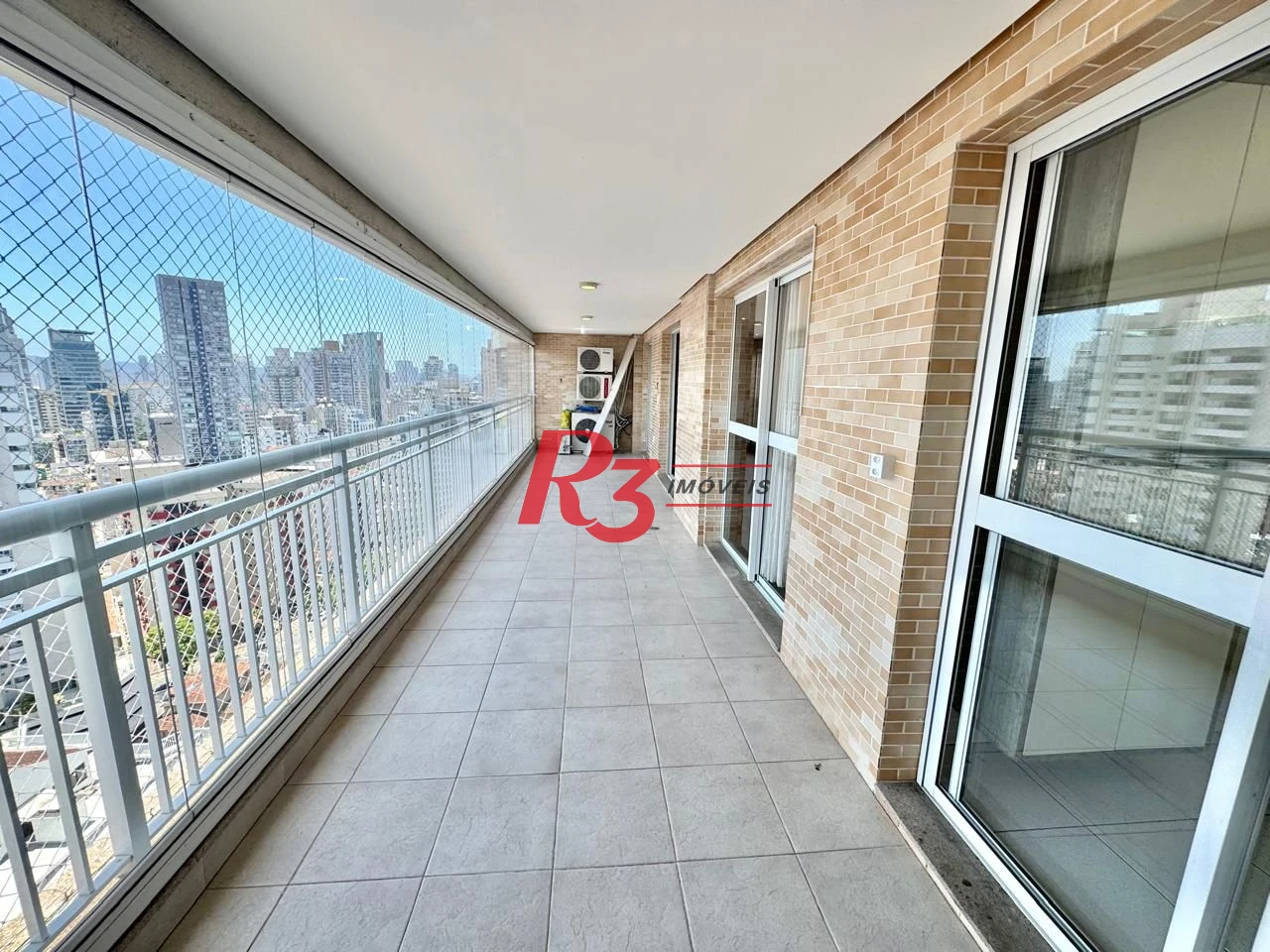 Apartamento com 3 dormitórios para alugar, 159 m² por R$ 10.000,00/mês - Gonzaga - Santos/SP