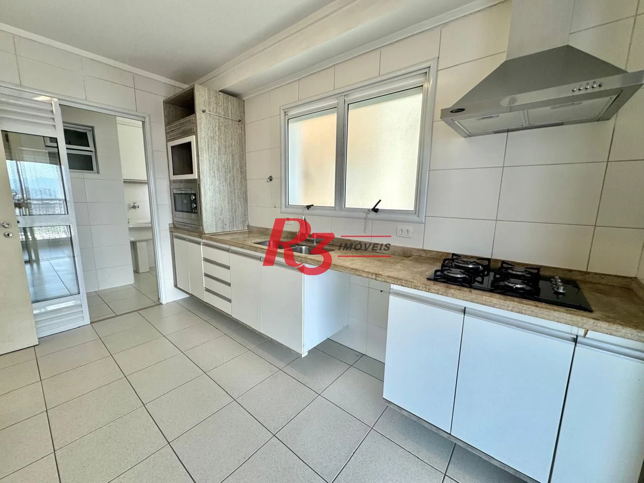 Apartamento com 3 dormitórios para alugar, 159 m² por R$ 10.000,00/mês - Gonzaga - Santos/SP