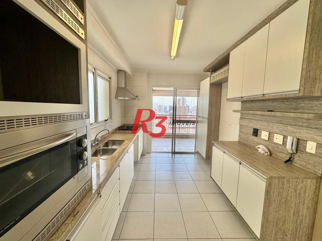 Apartamento com 3 dormitórios para alugar, 159 m² por R$ 10.000,00/mês - Gonzaga - Santos/SP