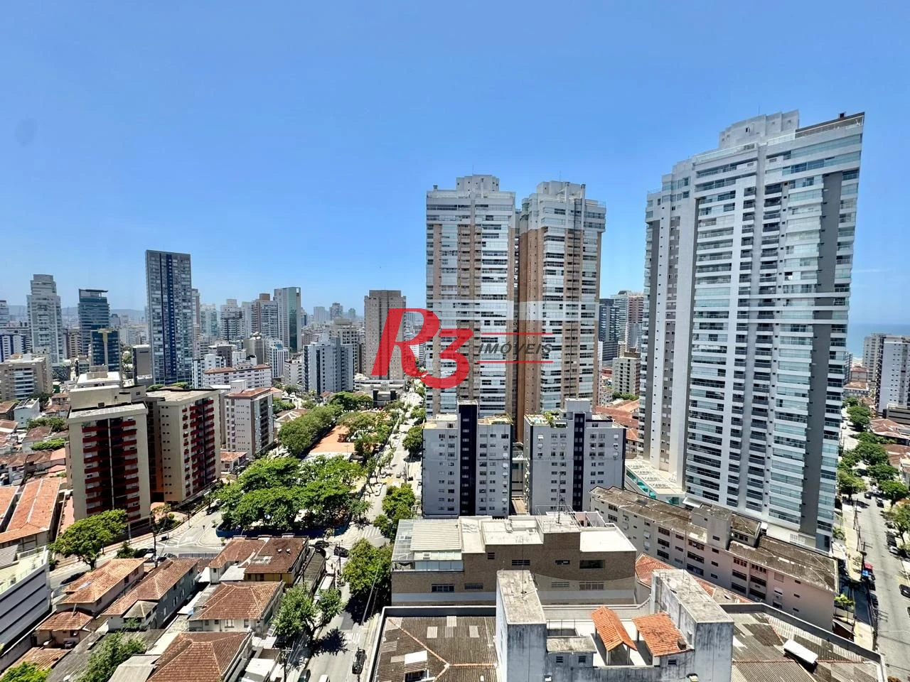 Apartamento com 3 dormitórios para alugar, 159 m² por R$ 10.000,00/mês - Gonzaga - Santos/SP