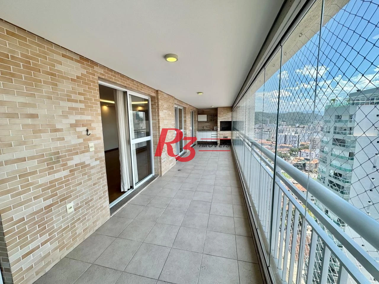 Apartamento com 3 dormitórios para alugar, 159 m² por R$ 10.000,00/mês - Gonzaga - Santos/SP