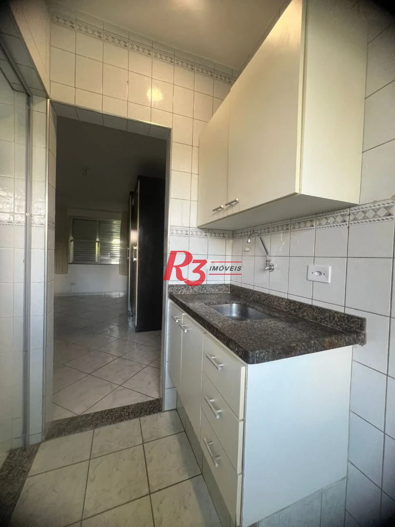 Kitnet com 1 dormitório para alugar, 32 m² por R$ 3.000,00/mês - Ponta da Praia - Santos/SP