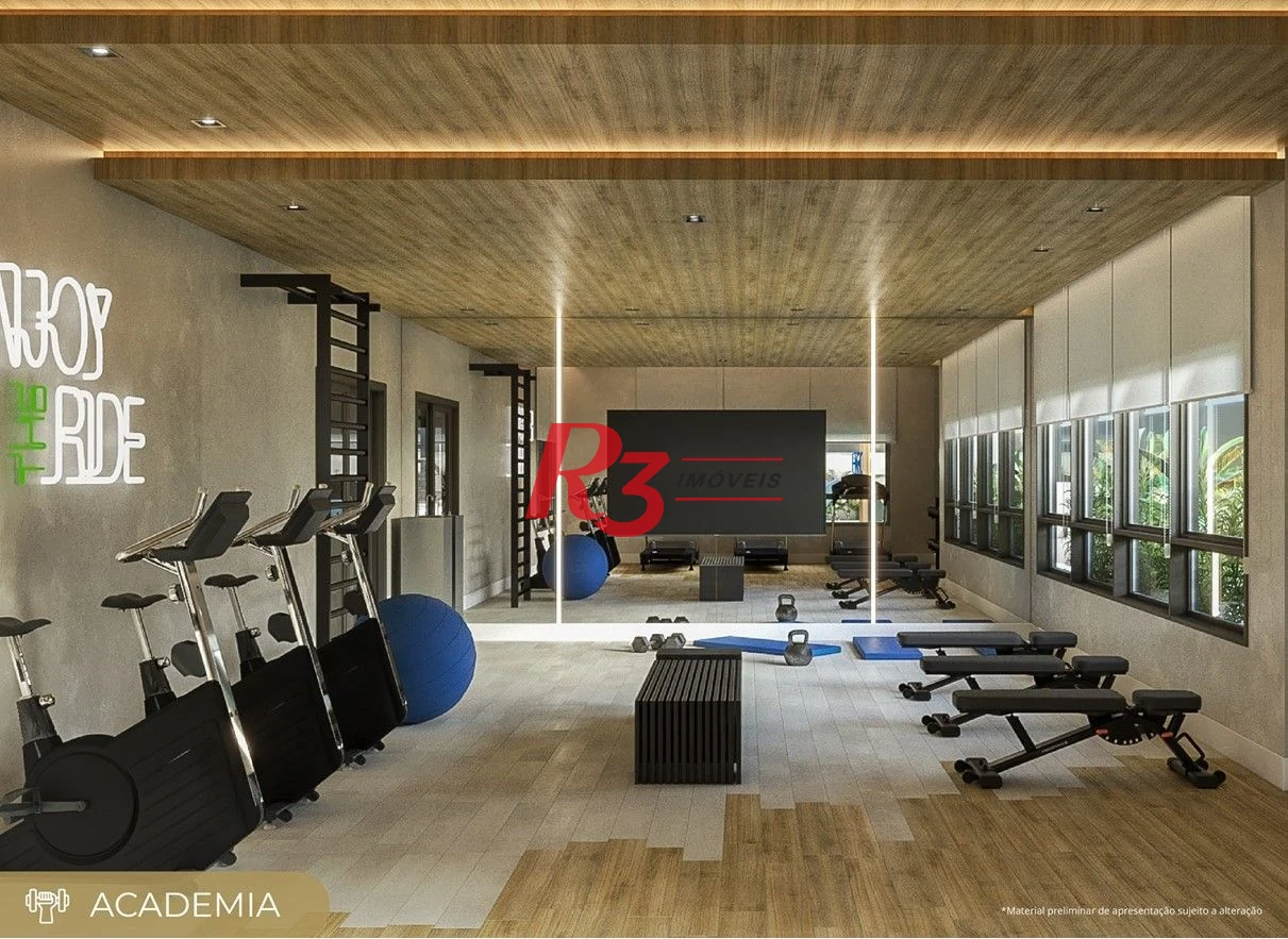 Apartamento com 1 dormitório à venda, 49 m² por R$ 636.000,00 - Marapé - Santos/SP