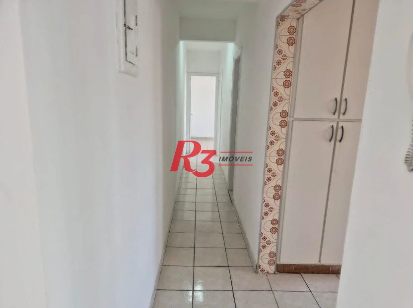 Apartamento com 3 dormitórios à venda, 82 m² por R$ 320.000 - Gonzaga - Santos/SP