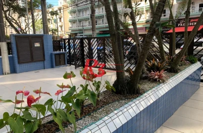 Apartamento à venda, 30 m² por R$ 300.000,00 - Boqueirão - Santos/SP