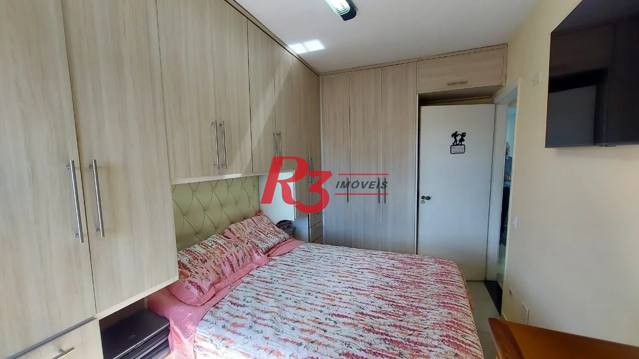 Apartamento com 3 dormitórios à venda, 112 m² por R$ 690.000,00 - Vila Belmiro - Santos/SP
