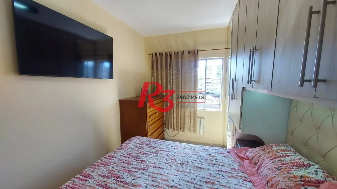 Apartamento com 3 dormitórios à venda, 112 m² por R$ 690.000,00 - Vila Belmiro - Santos/SP