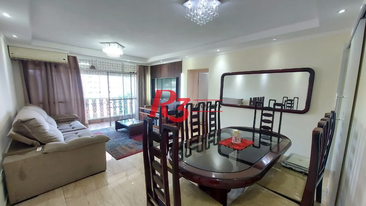 Apartamento com 3 dormitórios à venda, 112 m² por R$ 690.000,00 - Vila Belmiro - Santos/SP