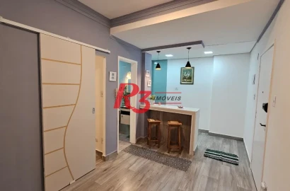Studio à venda, 33 m² por R$ 350.000,00 - Aparecida - Santos/SP