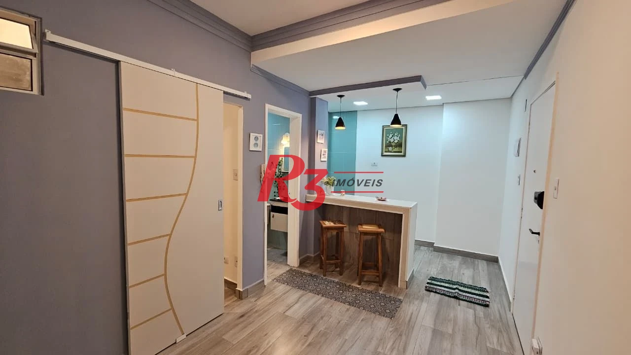 Studio à venda, 33 m² por R$ 350.000,00 - Aparecida - Santos/SP