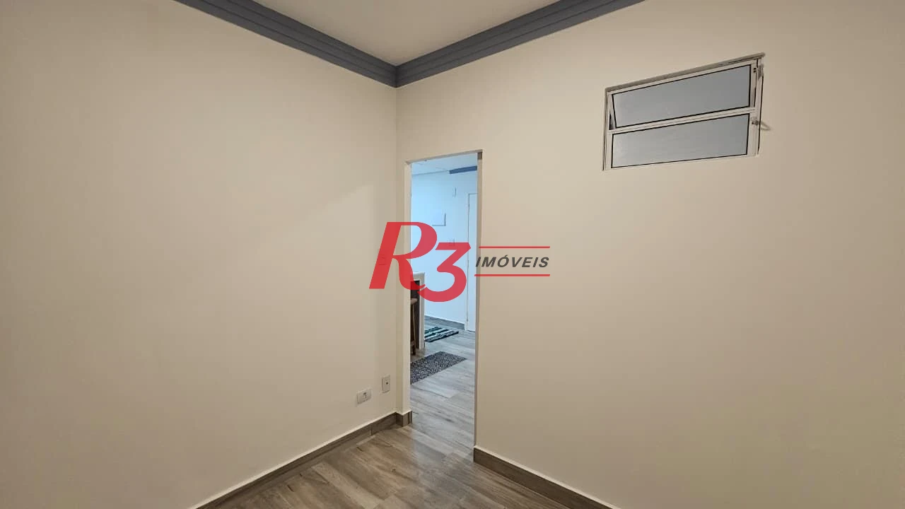 Studio à venda, 33 m² por R$ 350.000,00 - Aparecida - Santos/SP