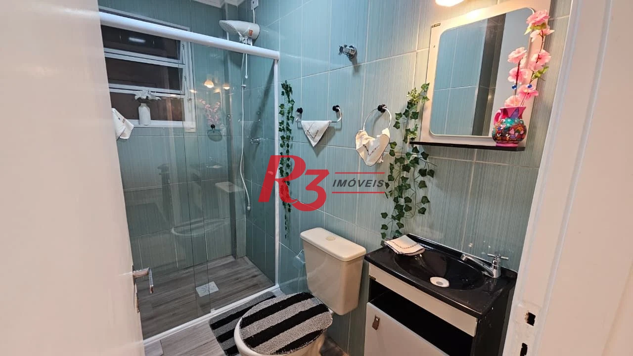 Studio à venda, 33 m² por R$ 350.000,00 - Aparecida - Santos/SP