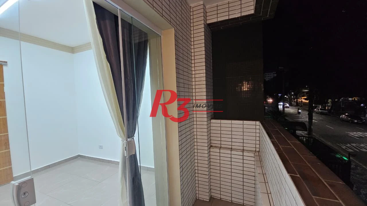 Apartamento com 1 dormitório à venda, 47 m² por R$ 390.000,00 - Gonzaga - Santos/SP