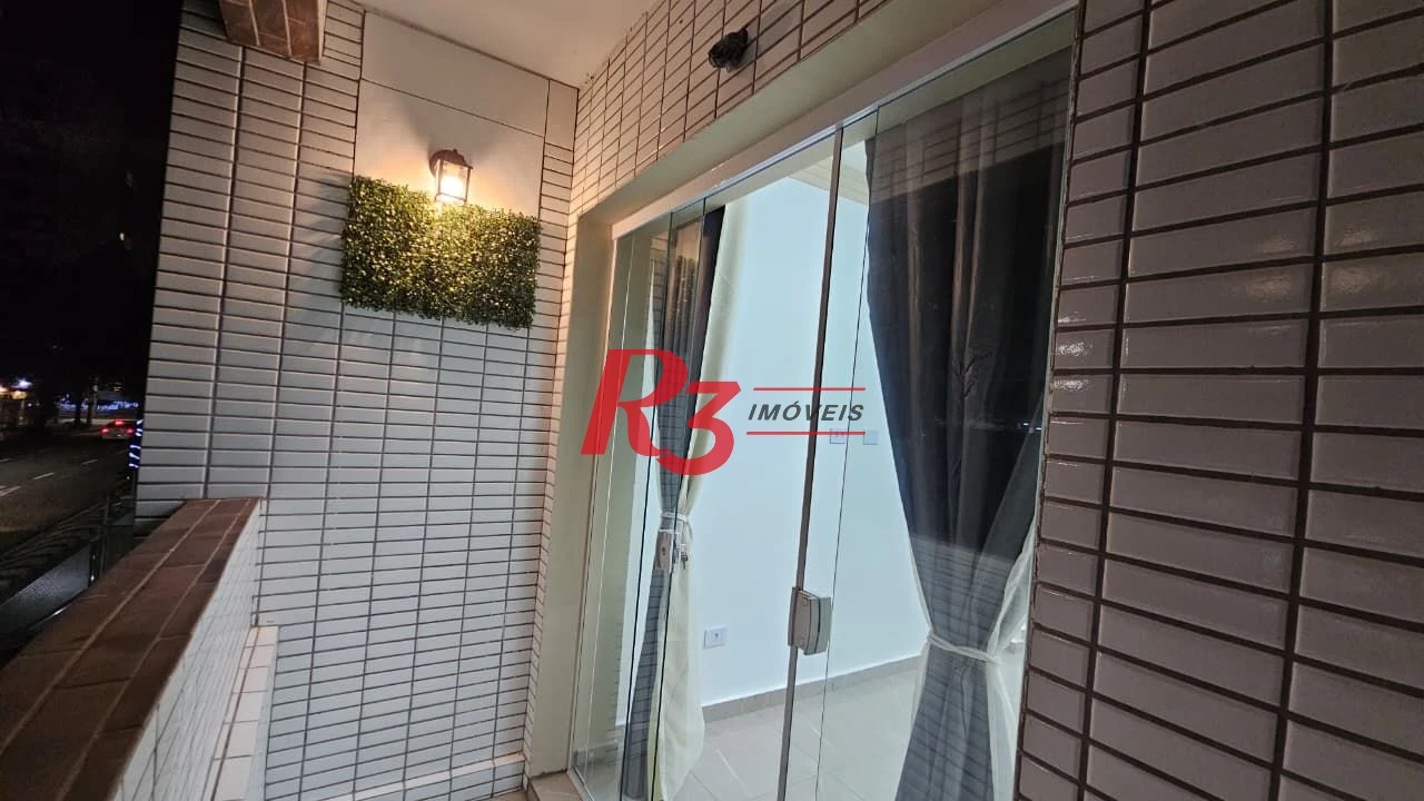 Apartamento com 1 dormitório à venda, 47 m² por R$ 390.000,00 - Gonzaga - Santos/SP