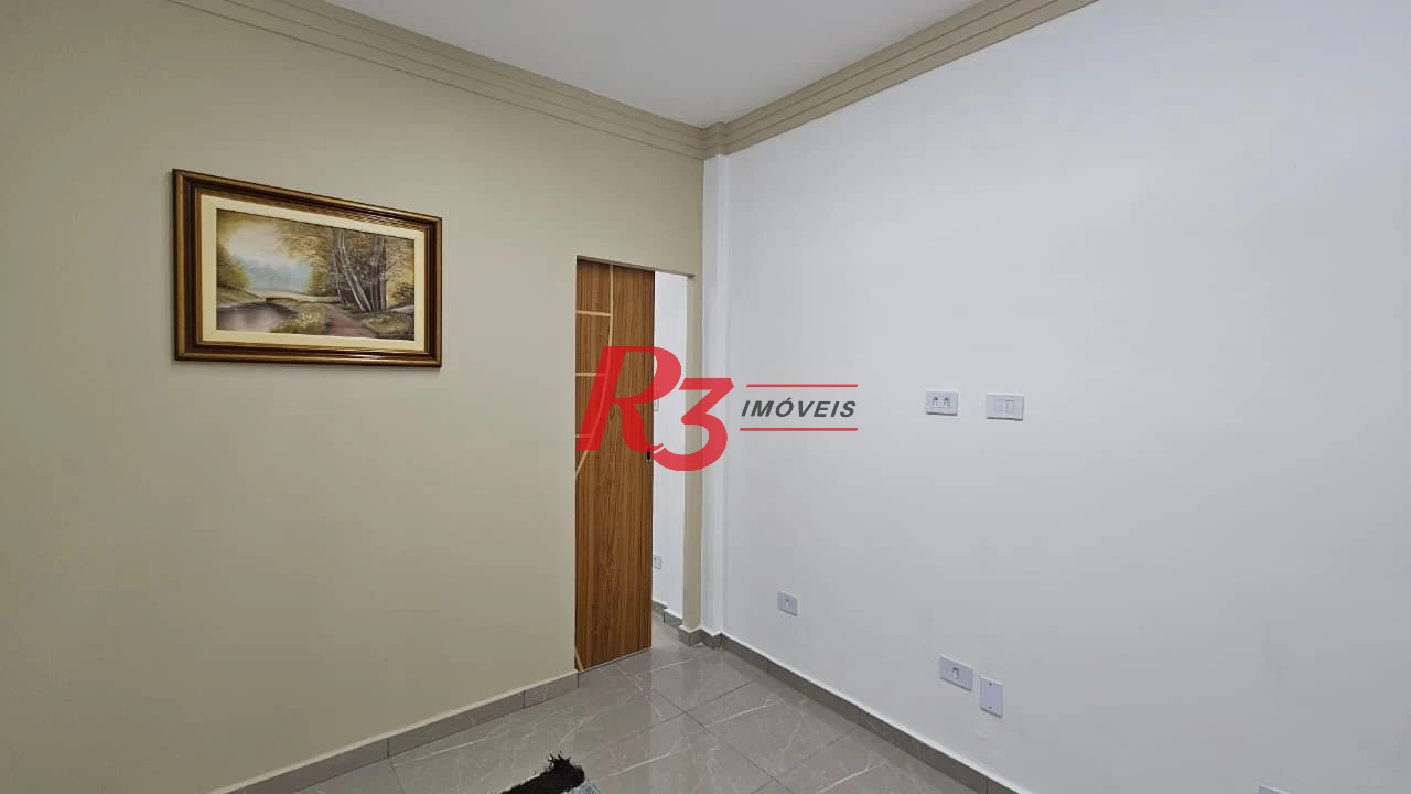 Apartamento com 1 dormitório à venda, 47 m² por R$ 390.000,00 - Gonzaga - Santos/SP