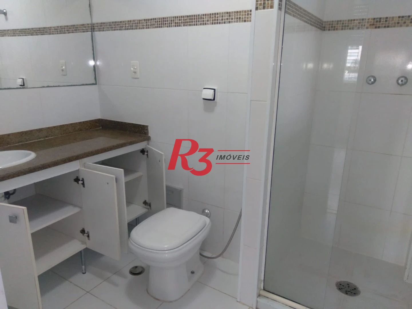 Apartamento com 1 dormitório para alugar, 39 m² por R$ 3.500,00/mês - José Menino - Santos/SP