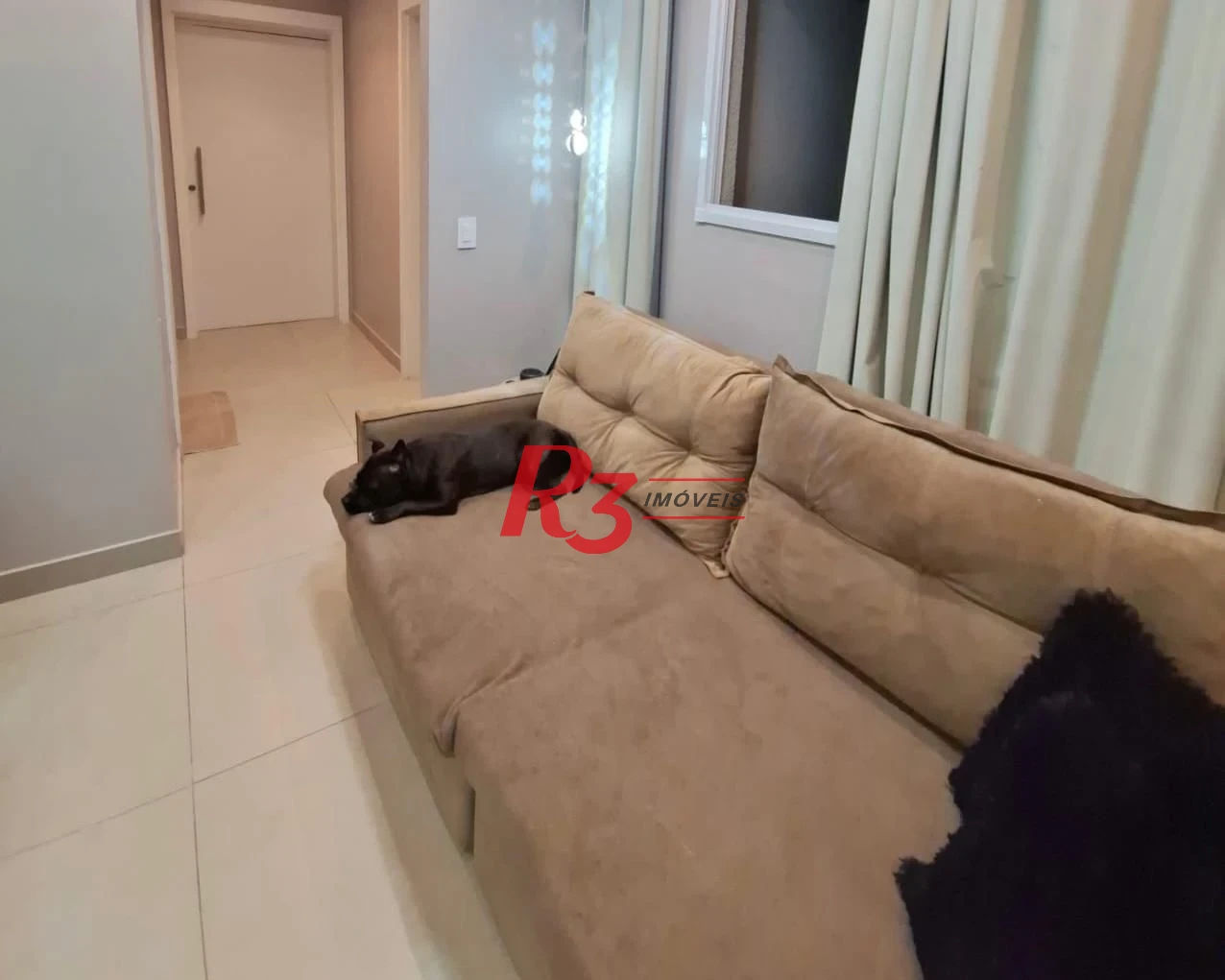 Apartamento com 2 dormitórios à venda, 45 m² por R$ 352.000,00 - Castelo - Santos/SP
