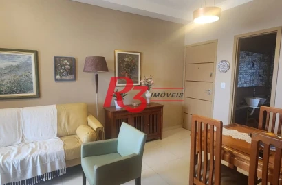 Apartamento à venda, 83 m² por R$ 1.160.000,00 - Boqueirão - Santos/SP