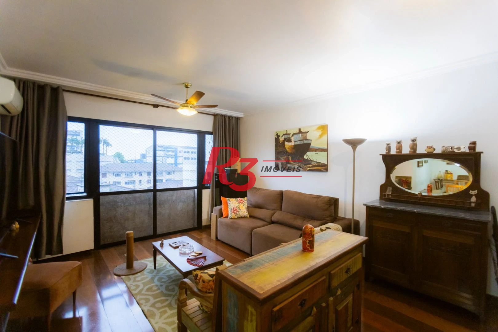 Apartamento com 3 dormitórios à venda, 169 m² por R$ 990.000,00 - Boqueirão - Santos/SP