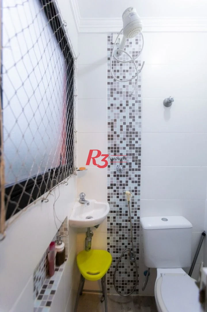 Apartamento com 3 dormitórios à venda, 169 m² por R$ 990.000,00 - Boqueirão - Santos/SP