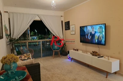 Apartamento com 3 dormitórios à venda, 95 m² por R$ 550.000,00 - Itararé - São Vicente/SP