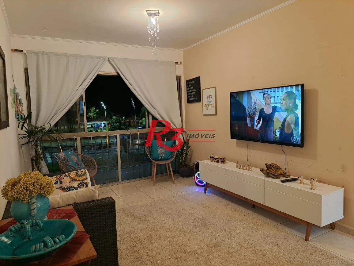 Apartamento com 3 dormitórios à venda, 95 m² por R$ 550.000,00 - Itararé - São Vicente/SP