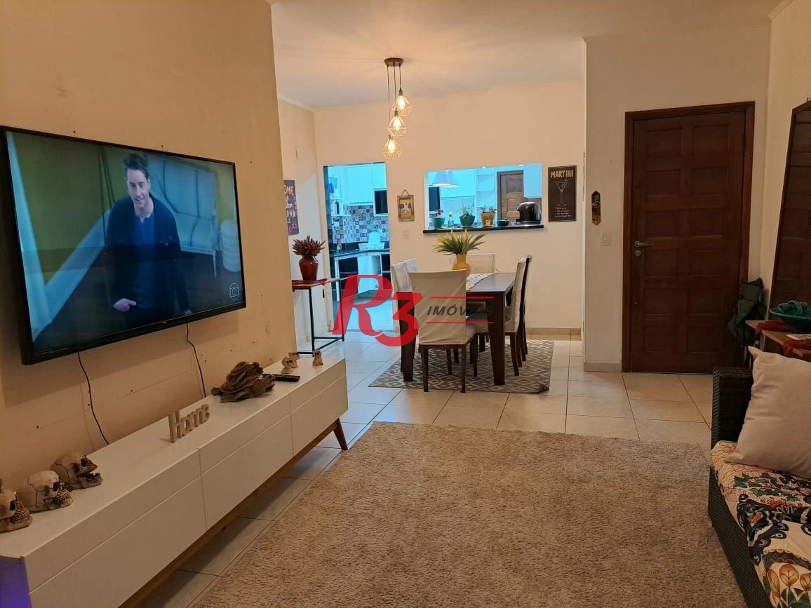 Apartamento com 3 dormitórios à venda, 95 m² por R$ 550.000,00 - Itararé - São Vicente/SP