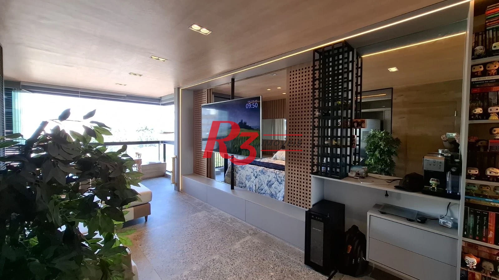 Apartamento com 1 dormitório à venda, 54 m² por R$ 900.000,00 - Boqueirão - Santos/SP