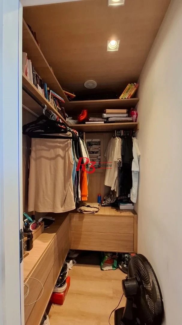 Apartamento com 1 dormitório à venda, 54 m² por R$ 900.000,00 - Boqueirão - Santos/SP
