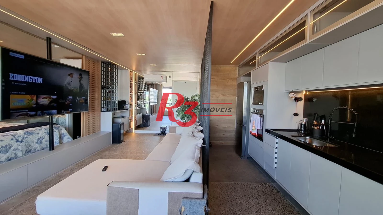 Apartamento com 1 dormitório à venda, 54 m² por R$ 900.000,00 - Boqueirão - Santos/SP