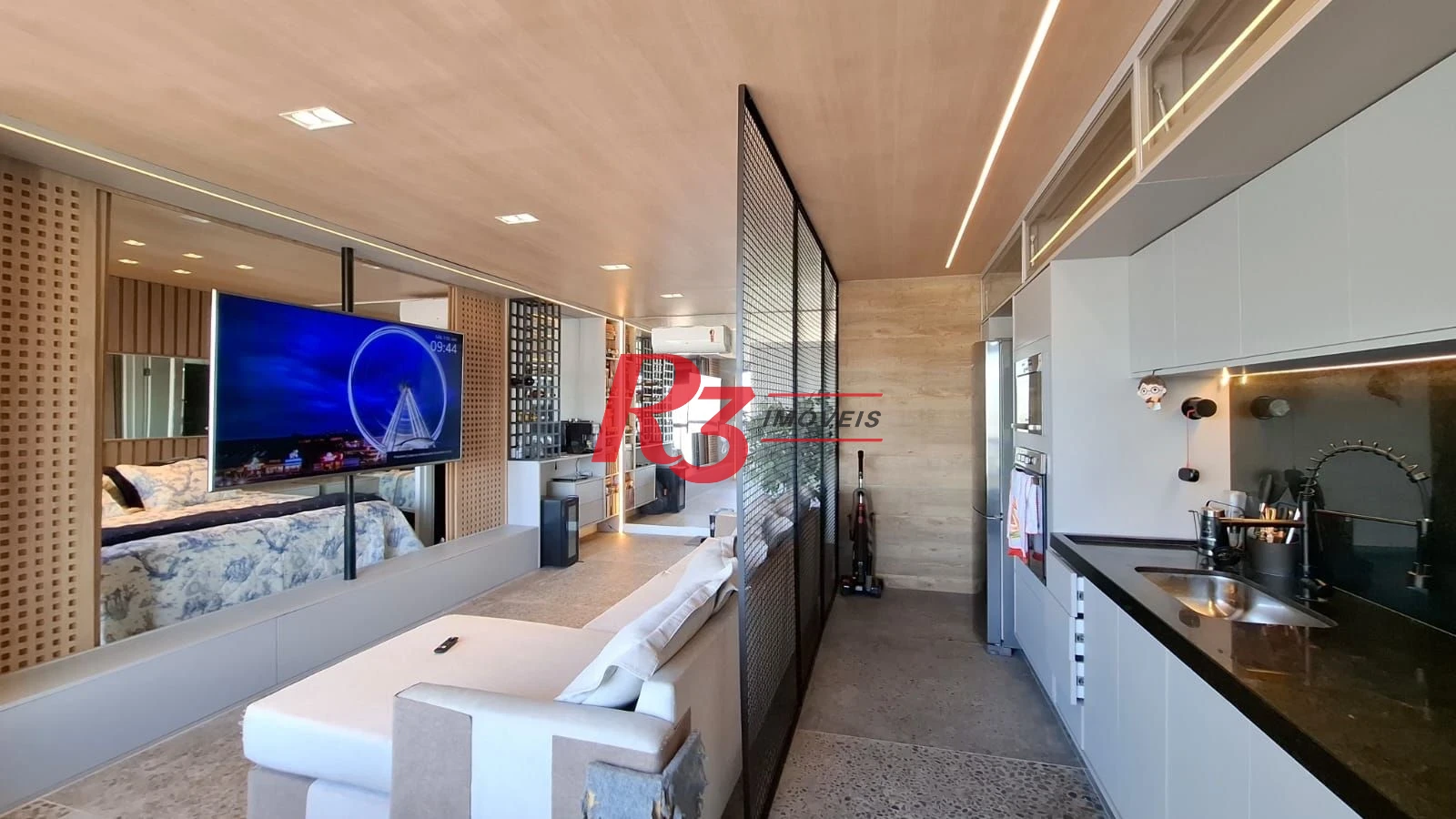Apartamento com 1 dormitório à venda, 54 m² por R$ 900.000,00 - Boqueirão - Santos/SP