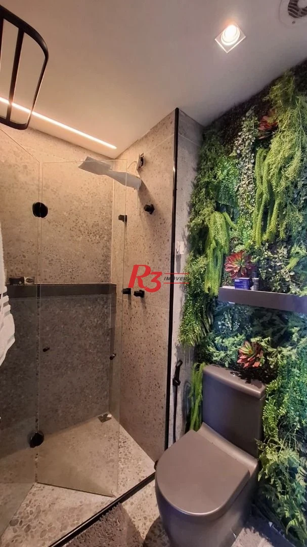 Apartamento com 1 dormitório à venda, 54 m² por R$ 900.000,00 - Boqueirão - Santos/SP