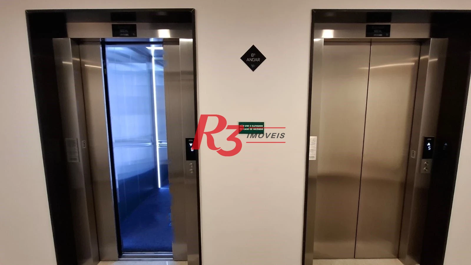 Apartamento com 1 dormitório à venda, 54 m² por R$ 900.000,00 - Boqueirão - Santos/SP