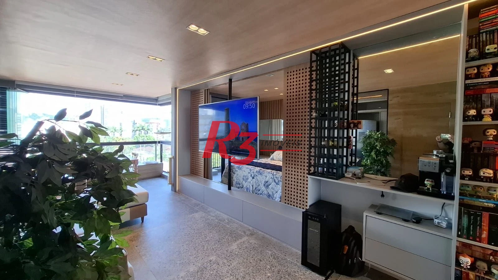 Apartamento com 1 dormitório à venda, 54 m² por R$ 900.000,00 - Boqueirão - Santos/SP