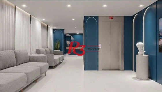 Apartamento à venda, 38 m² por R$ 560.000,00 - Macuco - Santos/SP