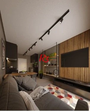 Apartamento à venda, 38 m² por R$ 560.000,00 - Macuco - Santos/SP