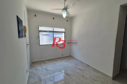 Apartamento com 1 dormitório à venda, 39 m² por R$ 300.000,00 - Aparecida - Santos/SP