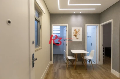 Apartamento à venda, 55 m² por R$ 469.800,00 - Boqueirão - Santos/SP