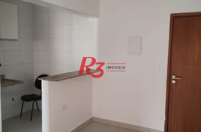 Apartamento com 1 dormitório à venda, 36 m² por R$ 330.000,00 - José Menino - Santos/SP
