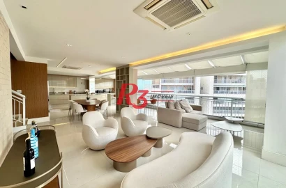Cobertura com 5 dormitórios à venda, 265 m² por R$ 3.750.000,00 - Gonzaga - Santos/SP