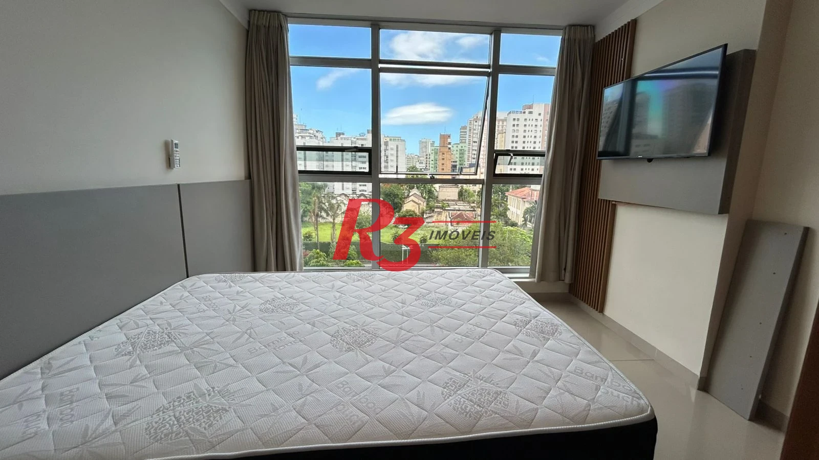 Apartamento com 1 dormitório para alugar, 62 m² por R$ 4.500,00/mês - Aparecida - Santos/SP
