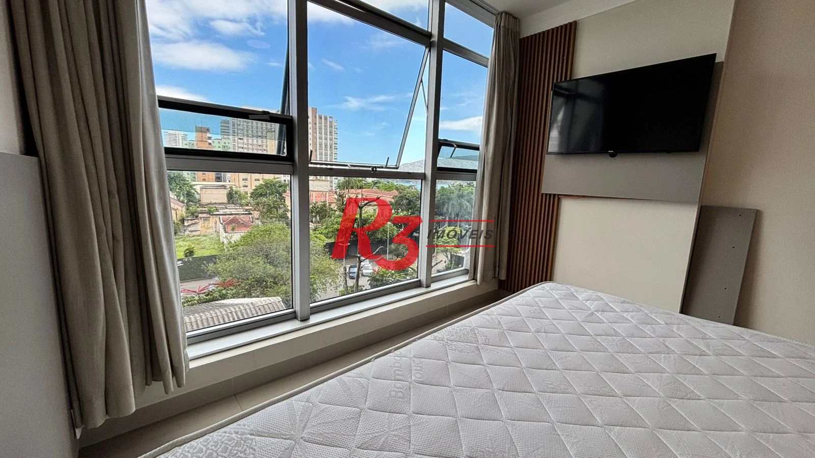 Apartamento com 1 dormitório para alugar, 62 m² por R$ 4.500,00/mês - Aparecida - Santos/SP
