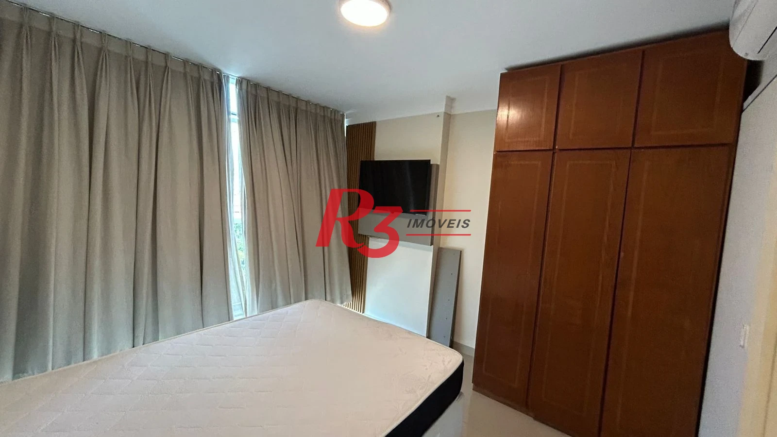 Apartamento com 1 dormitório para alugar, 62 m² por R$ 4.500,00/mês - Aparecida - Santos/SP