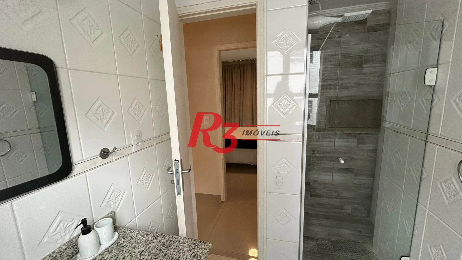 Apartamento com 1 dormitório para alugar, 62 m² por R$ 4.500,00/mês - Aparecida - Santos/SP