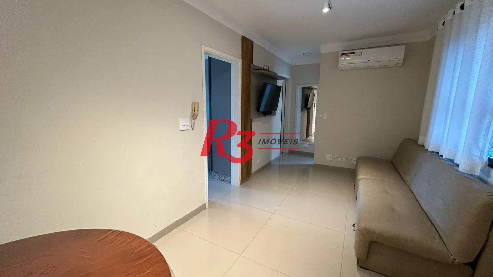 Apartamento com 1 dormitório para alugar, 62 m² por R$ 4.500,00/mês - Aparecida - Santos/SP