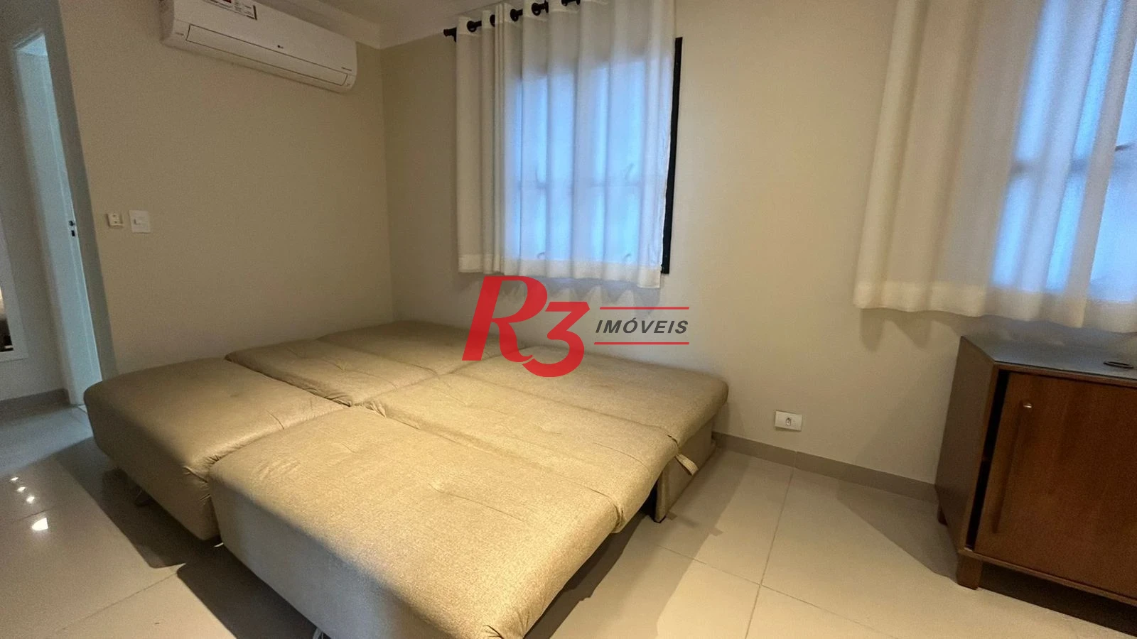 Apartamento com 1 dormitório para alugar, 62 m² por R$ 4.500,00/mês - Aparecida - Santos/SP
