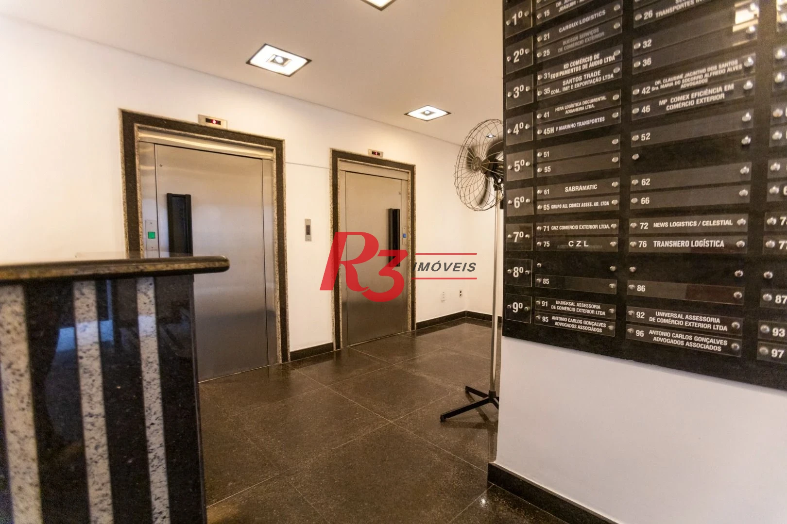 Sala para alugar, 26 m² por R$ 3.000,00/mês - Centro - Santos/SP