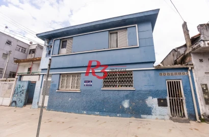 Casa com 2 dormitórios à venda, 110 m² por R$ 330.000,00 - Estuário - Santos/SP
